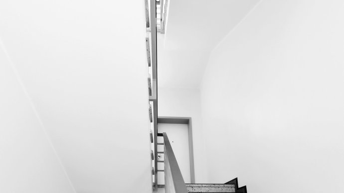 Referenz_Haus Miteinander am Steinbruch_Treppenhaus_Gundlach Wohnungsunternehmen Referenz_Haus Miteinander am Steinbruch_Treppenhaus_Gundlach Wohnungsunternehmen