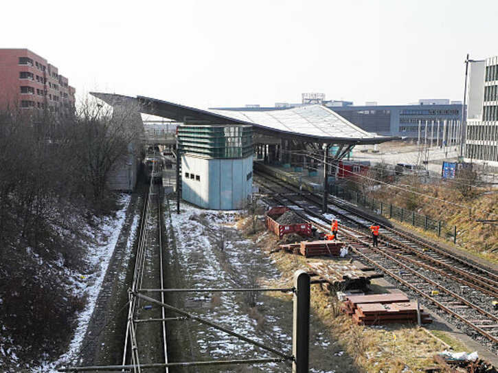 Rollstuhlgerechte Wohnung Hannover - direkter Zugang zu der Stadtbahn Linie 6 Hannover Messe Ost