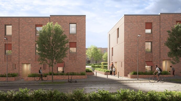 Reihenhaus zur Vermietung als Kapitalanlage in Hannover Kronsrode-Süd_Gundlach Bauträger