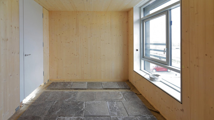 Gundlach Recyclinghaus Obergeschoss