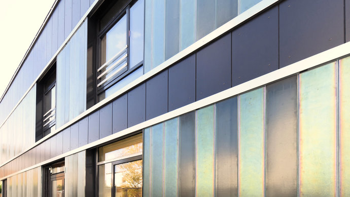 Gundlach Recyclinghaus Seitenansicht