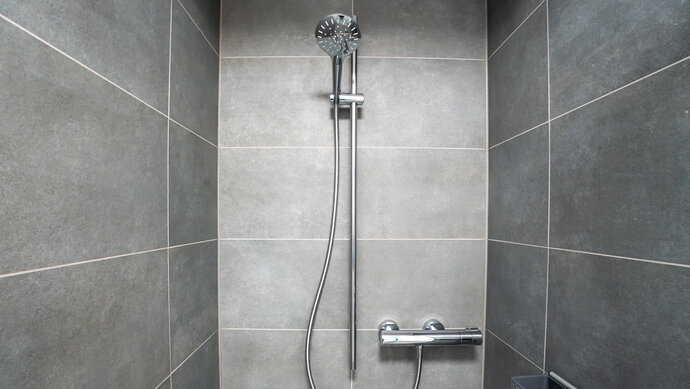 Wohnung mieten | ZWEI im Pelikan-Viertel Badezimmer Dusche