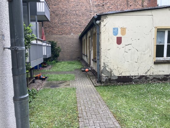 Der Vorher-Zustand in der Nollendorfstraße in Vahrenwald