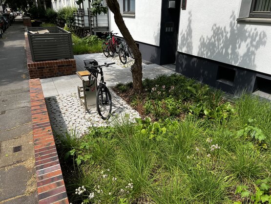 Nachher-Zustand in der Fundstraße in Hannovers Oststadt