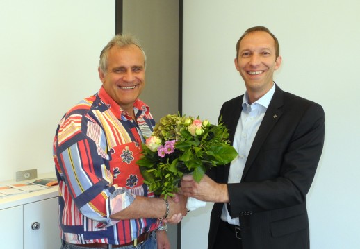 Herr Scherf und Bernd Dege