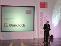 Lorenz Hansen bei seiner Dankesrede.