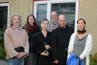 vlnr: Manuel Hoge, Christina Müller (Gundlach Stiftung), Britta Hoge, Peter Hansen (Gundlach), Alexander Goretzki, Christine Schmidt (Gundlach)